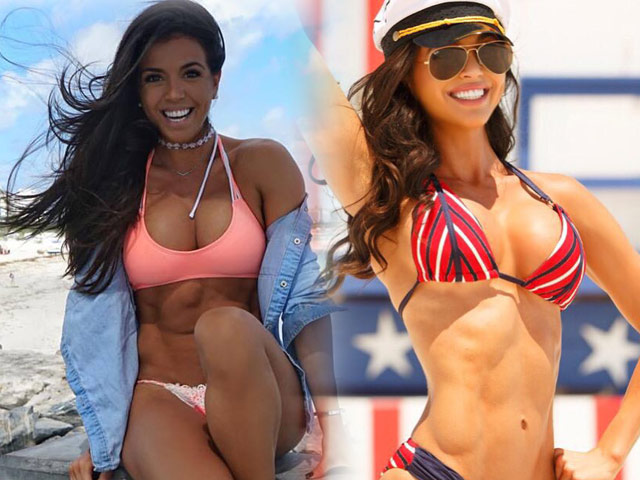 Bí quyết làm đẹp - Mỹ nữ da nâu gây choáng với hình thể "rắn như đe thép"