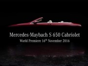 Tin tức ô tô - Mercedes-Maybach S650 mui trần siêu sang lộ diện