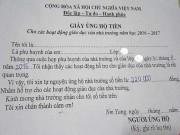 Tin tức trong ngày - Phụ huynh bức xúc vì… ‘năn nỉ’ nhà trường nhận tiền