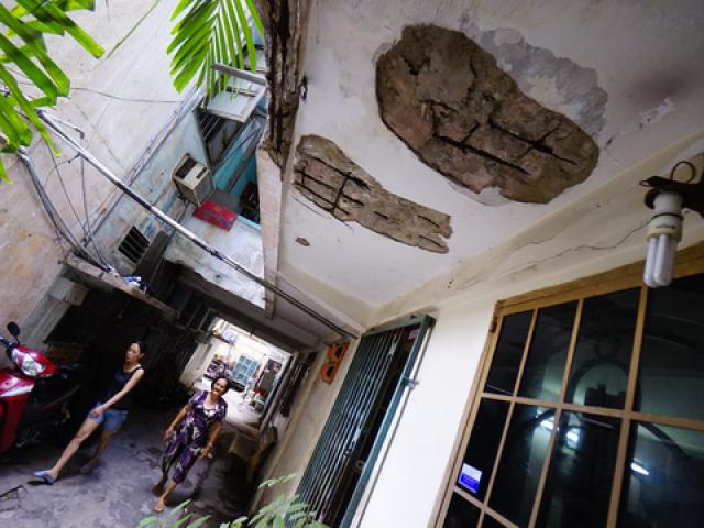 Tin tức trong ngày - Lo sợ sống trong chung cư "cổ" Long Hưng