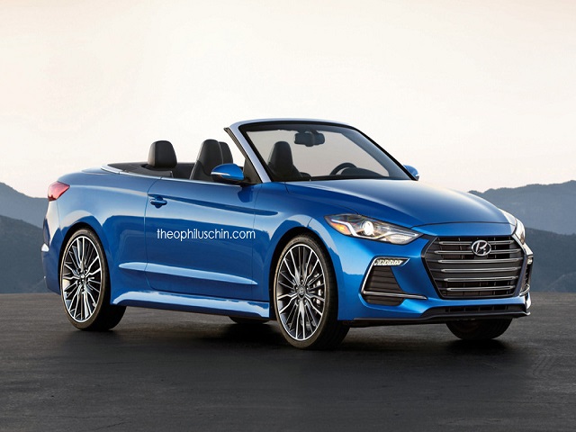 Tin tức ô tô - "Không thể rời mắt" với thiết kế Hyundai Elantra Cabriolet