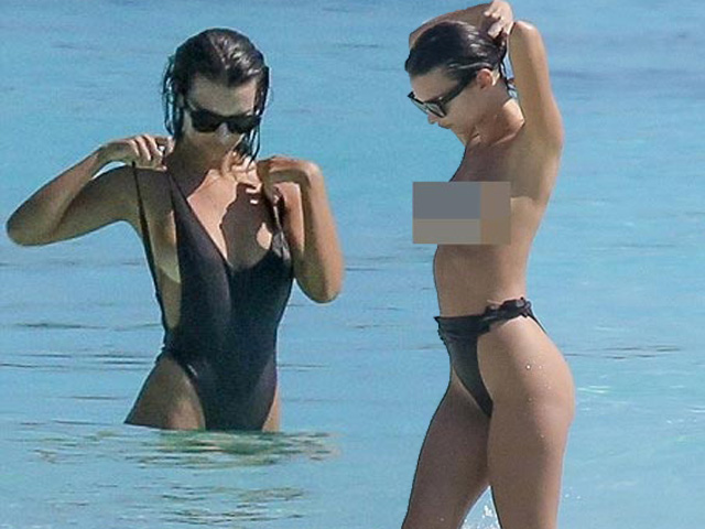 Người mẫu - Hoa hậu - "Nữ hoàng bikini" thả dáng sexy giữa biển xanh