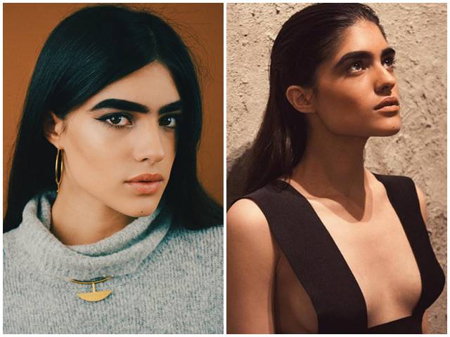 Người mẫu - Hoa hậu - Siêu mẫu sở hữu đôi lông mày "sâu róm" tự nhiên kỳ lạ