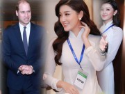 Người mẫu - Hoa hậu - Á hậu Huyền My đẹp rạng ngời đón chào hoàng tử Anh William