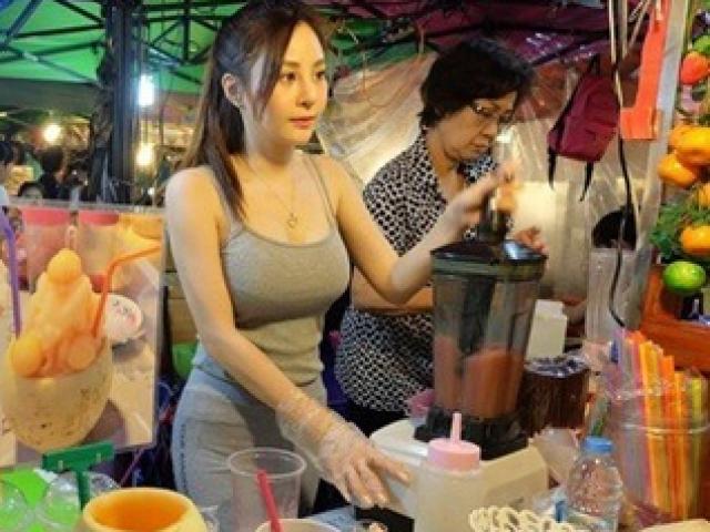 Bạn trẻ - Cuộc sống - "Nữ thần nước ép" Thái Lan gây xôn xao với thân hình nóng bỏng