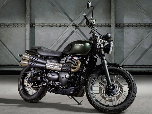 Thế giới xe - Cận cảnh Triumph Street Scrambler 2017 mới ra mắt