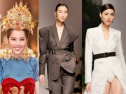 Người mẫu - Hoa hậu - Lan Khuê, Trang Khiếu, Nam Em “thổi tung” sàn catwalk