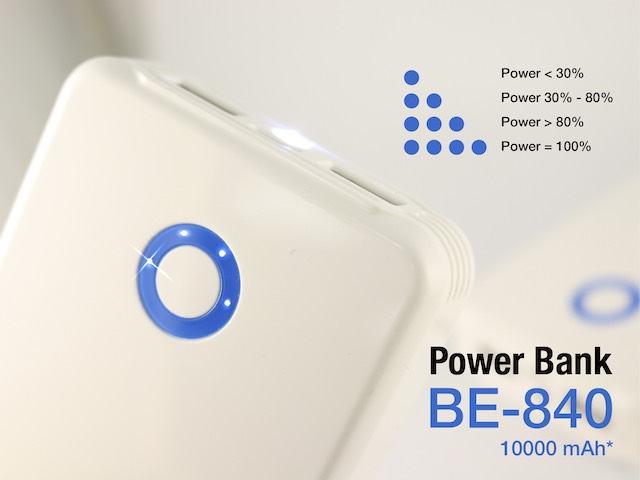 Công nghệ thông tin - Sạc dự phòng 10.000mAh kiêm đèn pin di động