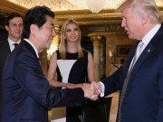 Thế giới - Dân Mỹ giận dữ vì con gái Trump gặp Thủ tướng Abe cùng bố