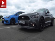 Tư vấn - Xem &quot;cuộc đối đầu&quot; giữa Focus RS với Mustang GT