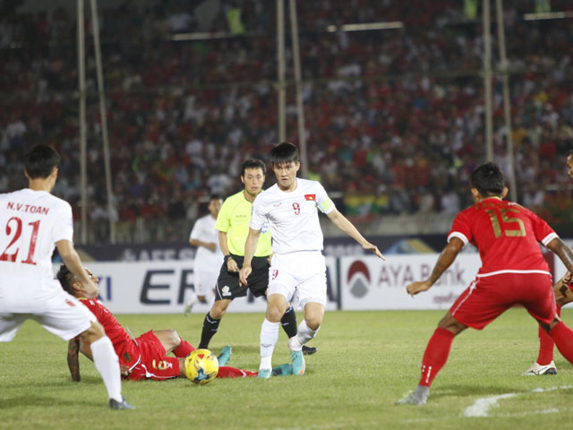 Bóng đá - Chi tiết Myanmar - Việt Nam: Người hùng Công Vinh (KT)