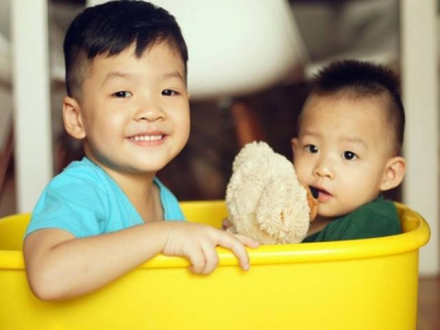 Hai con trai đáng yêu, kháu khỉnh của Đan Lê - Khải Anh