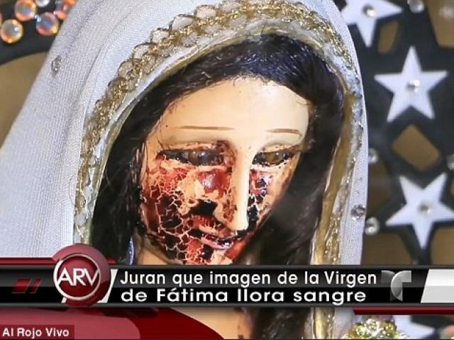 Phi thường - kỳ quặc - Phát hiện tượng Đức Mẹ Đồng Trinh “khóc ra máu” ở Mexico