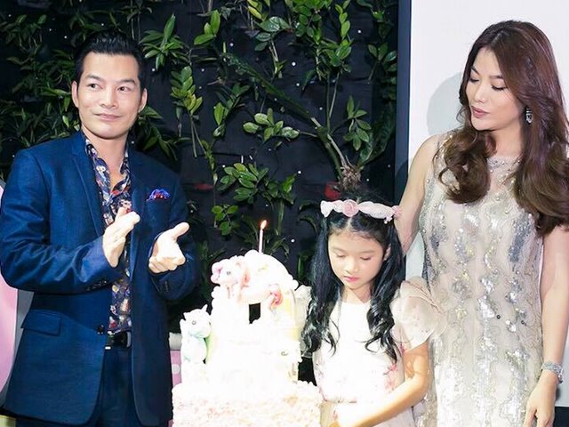 Phim - Trương Ngọc Ánh cùng Trần Bảo Sơn mừng sinh nhật con gái