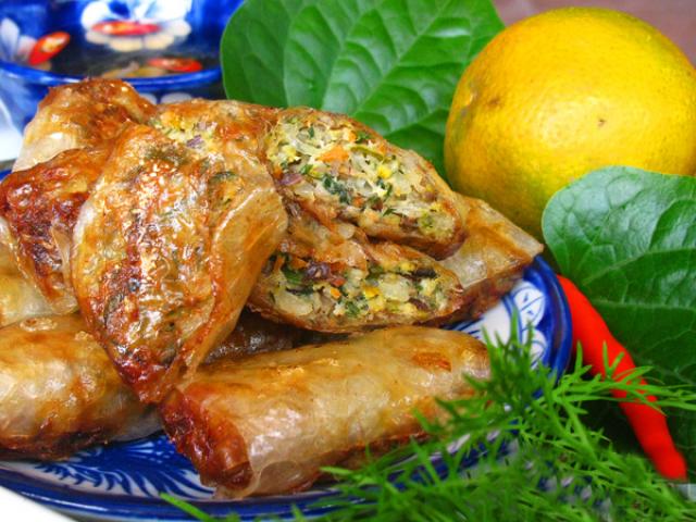 Ẩm thực - Vấn vương món chả giò rươi