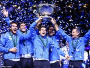 Thể thao - Tin thể thao HOT 28/11: Argentina đăng quang nghẹt thở Davis Cup