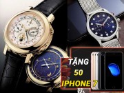 Thế giới thời trang - Tặng 50 Iphone 7 khi mua đồng hồ tại Đăng Quang Watch