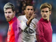 Bóng đá - Cầu thủ hay nhất FIFA: Griezmann đấu Messi, Ronaldo