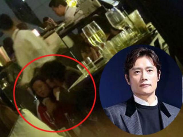 Lee Byung Hun say rượu ôm chặt gái lạ trước mặt vợ