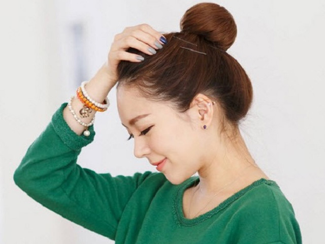 Tư vấn làm đẹp - Tuyệt chiêu búi tóc siêu đẹp cho chị em "họ nhà điệu"
