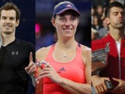 Thể thao - Bão tố tennis 2016: Murray quật đổ Djokovic, Federer &amp; Sharapova hạn nặng (P1)