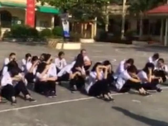 Giáo dục - du học - Giáo viên phạt HS chạy 10 vòng sân trường và ngồi giữa trời nắng
