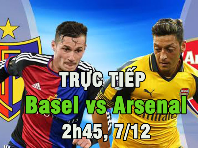 Bóng đá - Chi tiết Basel - Arsenal: Chủ nhà gỡ gạc (KT)
