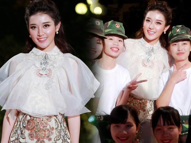 Người mẫu - Hoa hậu - Huyền My bị hàng trăm fans cuồng "bao vây" khi ghi hình