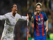 Bóng đá - Ghi bàn, Messi vẫn “hít khói” Ronaldo ở Champions League