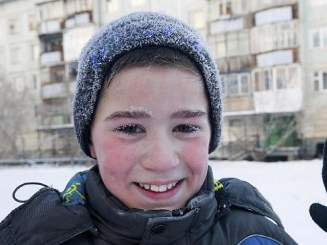 Giáo dục - du học - Lạnh -53 độ C, trẻ em Nga đi học như thường