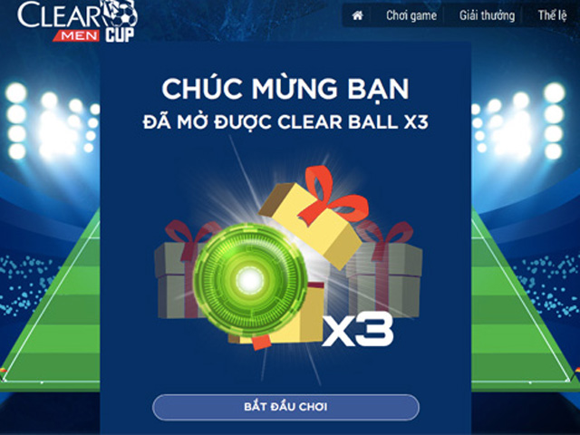 Bóng đá - Vui chơi có thưởng cùng giải U21 quốc tế - Clear Men Cup 2016
