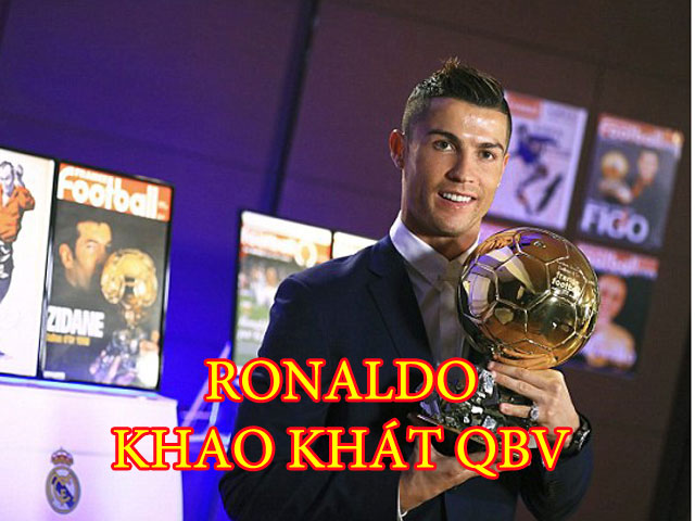 Bóng đá - Ronaldo khát Quả bóng vàng, hay QBV thèm siêu sao CR7?