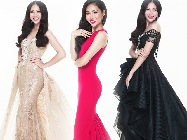 Người mẫu - Hoa hậu - Diệu Ngọc "chinh chiến" Miss World với váy siêu quyến rũ