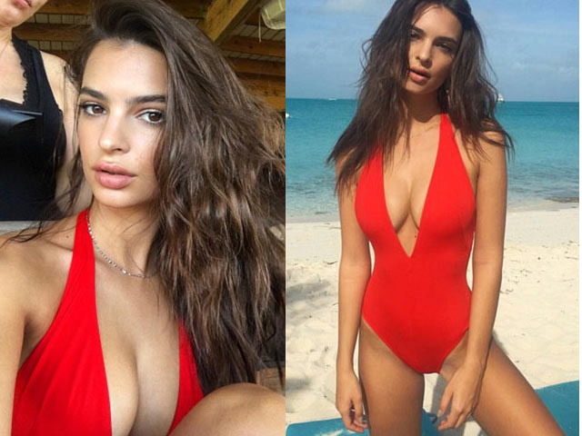 Bí quyết mặc đẹp - "Mỹ nữ thích nude" rực lửa với áo tắm khoét tận rốn