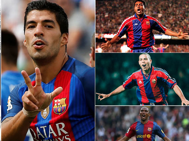 Bóng đá - Suarez đá cắm số 1 lịch sử Barca: Vượt Ro béo, Eto’o