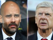 Bóng đá - Man City đấu Arsenal: Pep chuyên “đè nén” Wenger