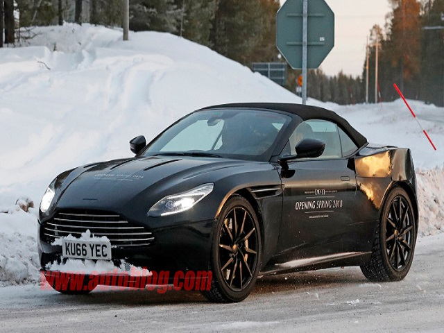 Tư vấn - Aston Martin DB11 Volante convertible trình làng vào năm 2018