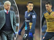 Bóng đá - Wenger không nghỉ sớm, Arsenal mất cả Sanchez &amp; Ozil