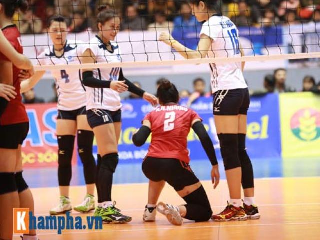 Thể thao - Hotgirl bóng chuyền Âu Hồng Nhung: “Chiến đấu” quả cảm