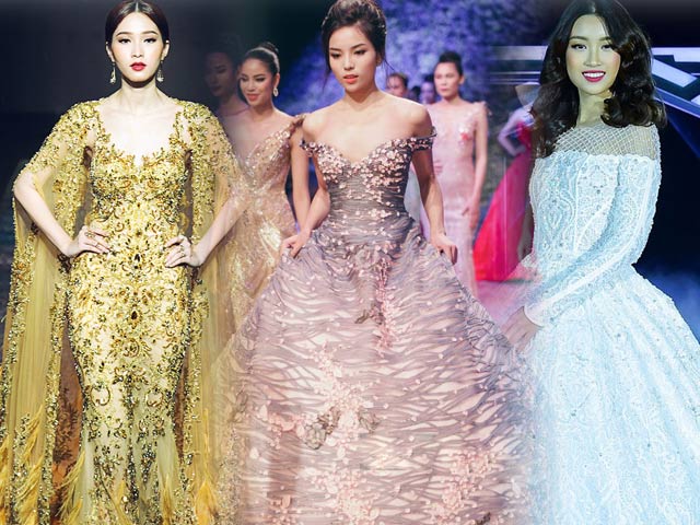 Người mẫu - Hoa hậu - Hoa hậu Việt đua nhau "khuấy đảo" sàn catwalk năm 2016
