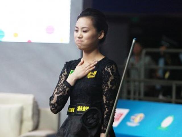 Thể thao - “Thánh nữ” bi-a Trung Quốc biểu diễn gây sốt