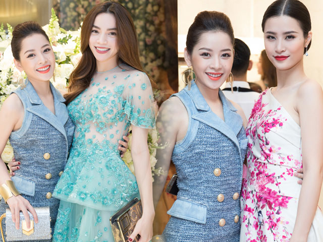 Người mẫu - Hoa hậu - Chi Pu "đắp" hàng hiệu từ đầu đến chân, đọ sắc Hà Hồ