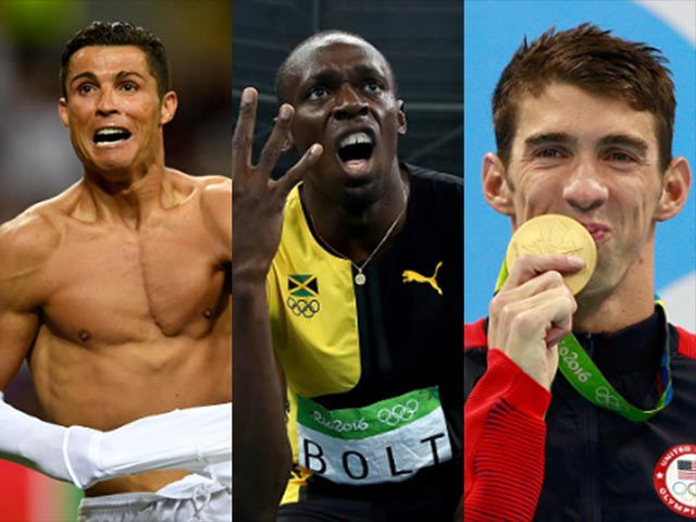 Bóng đá - Siêu sao thể thao số 1: Bolt, Phelps hay Ronaldo