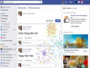 Công nghệ thông tin - Khui hiệu ứng &quot;Happy New Year&quot; cực độc trên Facebook