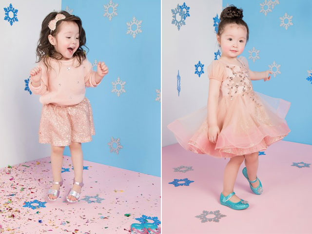 Bạn trẻ - Cuộc sống - Con gái Elly Trần cực yêu trong bộ ảnh Giáng sinh