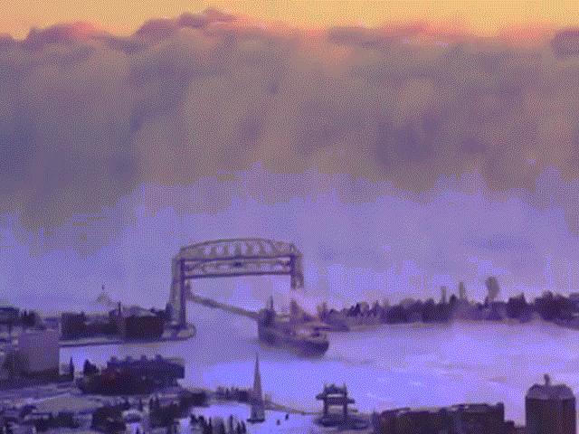 Phi thường - kỳ quặc - Bức tường sương khói như cảnh "tận thế" ở Mỹ