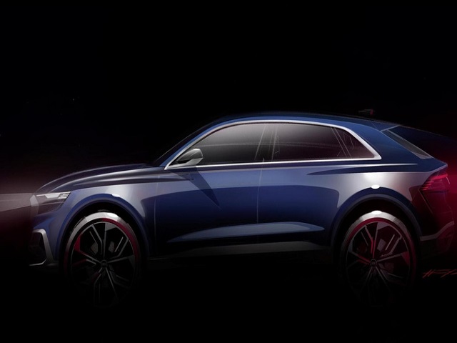 Tư vấn - Audi Q8 E-tron concept lộ diện, đối thủ của BMW X6 và GLE Coupe