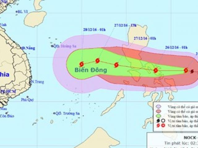 Tin tức trong ngày - Bão Nock-ten giật trên cấp 17 tiến về biển Đông