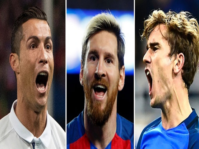 Bóng đá - Đội hình số 1 Liga: Tam tấu Barca đá văng Ronaldo, Griezmann
