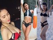 Ca nhạc - MTV - Hòa Minzy sexy đi bơi vẫn không bạo bằng 2 cô bạn &quot;đáng gờm&quot;